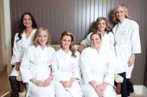 Bridal Shower Embroidered Robes for a Touch of Luxury