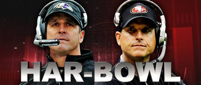The 2013 Har-Bowl - Superbowl 2013 Harbaugh Brothers Match Up
