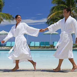 bathrobes from hotels