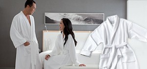Distributor of Lightweight Lined Soft Waffle Robes for Men